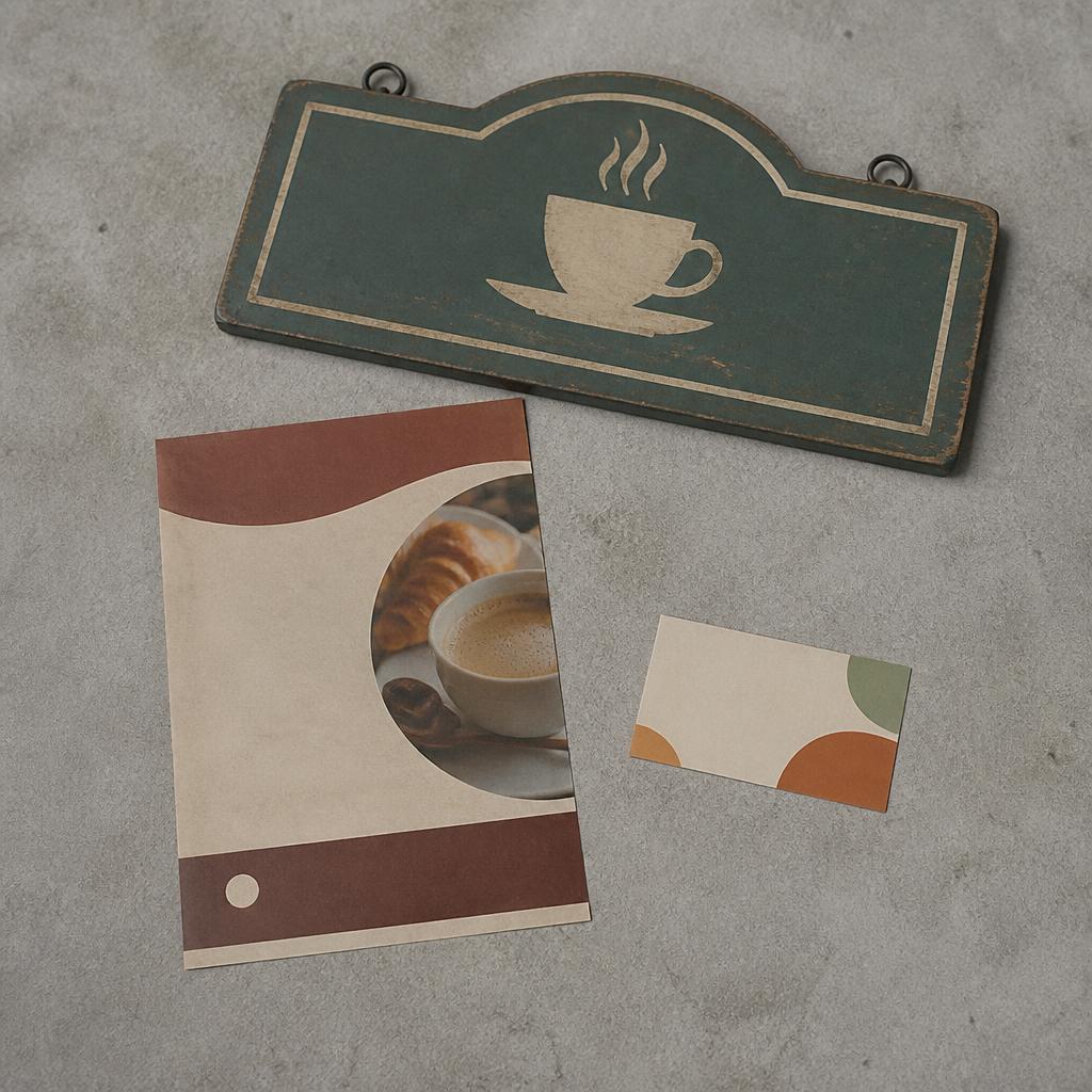 Business branding before the Brand Refresh